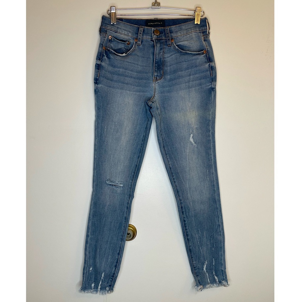 Aeropostale size 4 high waisted jeans